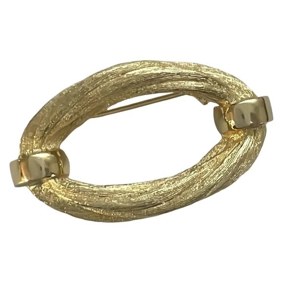 Auth DIOR/ChristianDior - Gold Hardware Brooch - Picture 1 of 3